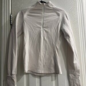 LULULEMON ATHLETICA  EMBROIDERED DEFINE 1/4 ZIP PULLOVER JACKET SIZE 4